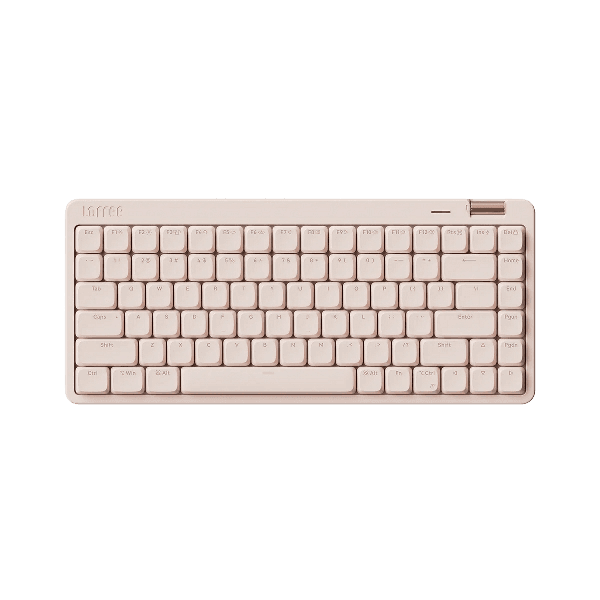Teclado Mecânico Sem Fio Lofree Flow Lite84, Rosa