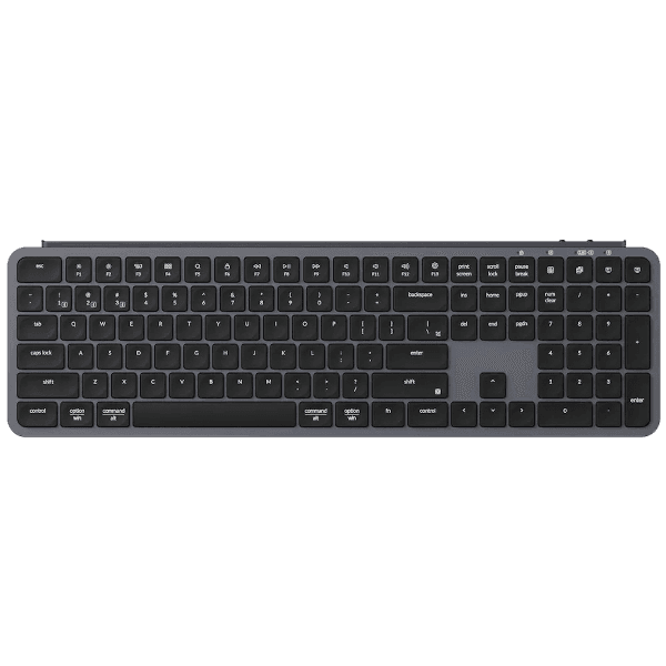 Teclado Membrana Sem Fio Keychron B6 Pro, Preto