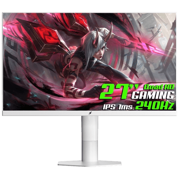 Monitor SuperFrame Orbit Plus 27" IPS QHD 240Hz Branco