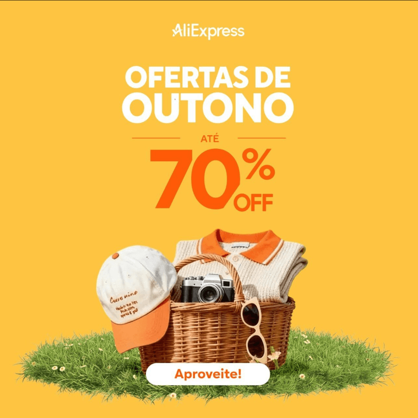 Evento Aliexpress Ofertas de Outono