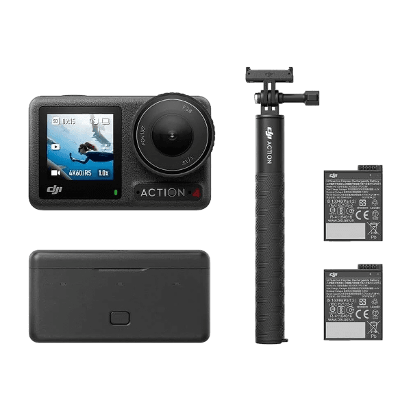 Câmera Dji Osmo Action 4 Adventure Combo