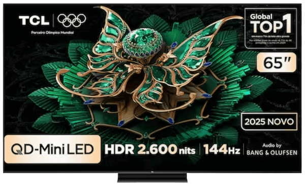 Smart TV TCL 65C7K 65" Mini LED 4K 144Hz