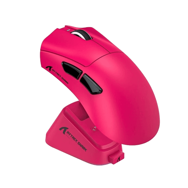 Mouse Sem Fio Attack Shark V3 Pro, Vermelho