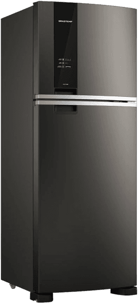 Geladeira Brastemp Eclipse Collection Frost Free Duplex A+++ 463 litros cor Black Inox Fresh Box e Cold Room 110V