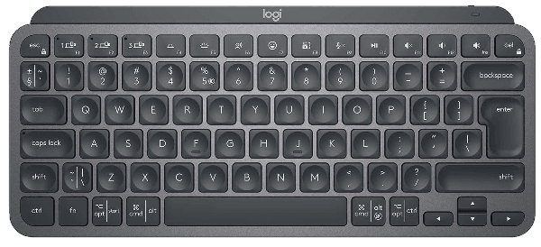 Teclado Membrana Sem Fio Logitech MX Keys Mini - Grafite