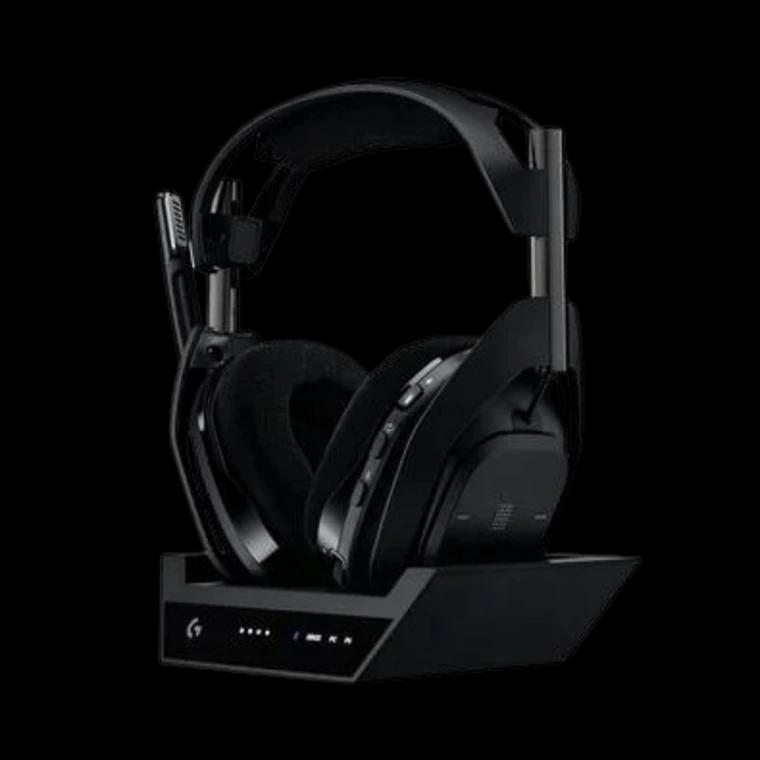 Headset Gamer Sem Fio Logitech G Astro A50 X LIGHTSPEED + Base Station, Bluetooth, HDMI 2.1 Passthru, para Xbox e PS, Preto