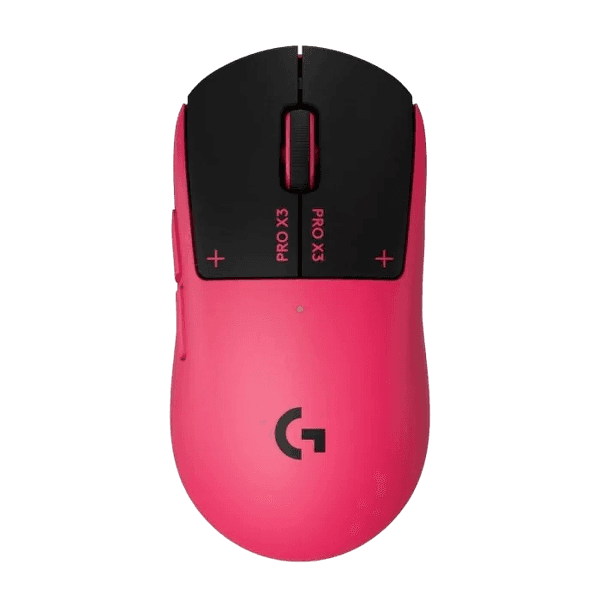 Mouse Sem Fio Logitech G PRO X3 SUPERSTRIKE, Magenta