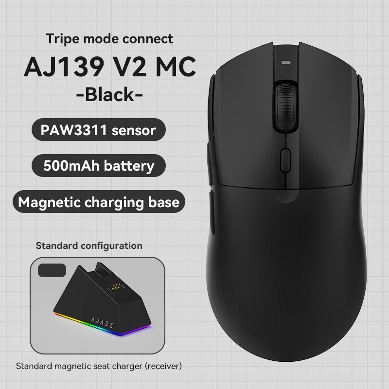 Mouse Sem Fio Ajazz AJ139 V2 MC