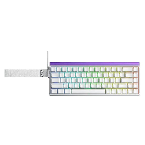 Teclado Magnético Com Fio AULA HERO 68 HE, White Lighthouse