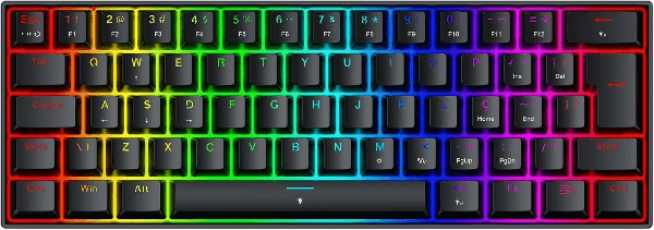 Teclado Magnético Com Fio Redragon Fizz