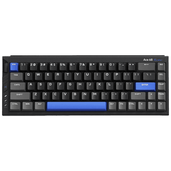 Teclado Magnético Com Fio MCHOSE Ace 68 Turbo, Cyber Black