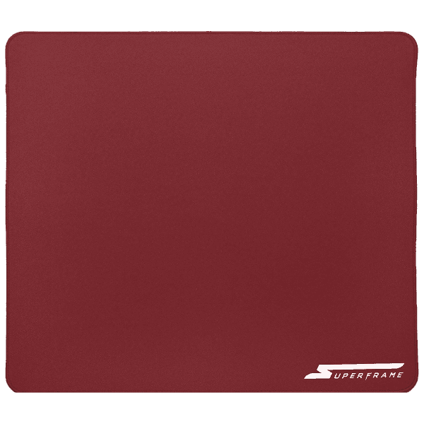 Mousepad SuperFrame Pro Player, Médio, Control, 450x400x3.5mm, Vermelho, SF-MP-PPCMR