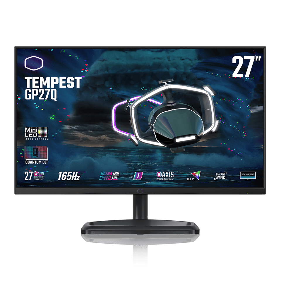 Monitor Cooler Master Tempest GP27Q 27" Mini LED QHD 165Hz