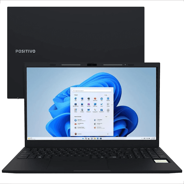 Notebook Positivo Vision R15M AMD Ryzen 5-5625U 16GB RAM 512GB SSD Windows 11