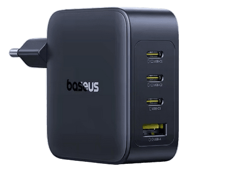 Carregador Baseus GaN 140W 4 Portas