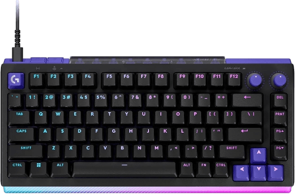 Teclado Magnético Com Fio Logitech G512 X 75, Preto
