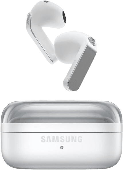 Fones de ouvido Bluetooth Samsung Galaxy Buds4, Branco