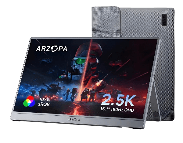 Monitor Portátil ARZOPA Z3FC 16.1" IPS QHD 180Hz
