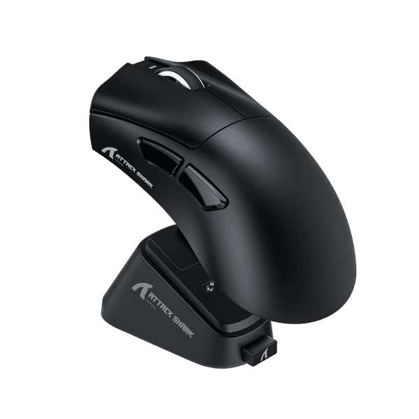 Mouse Sem Fio Attack Shark V3 Pro, Preto
