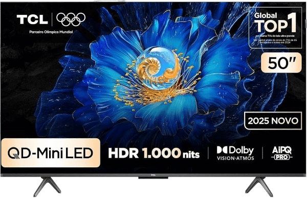 Smart TV TCL 50C6KS 50" Mini LED 4K 60Hz