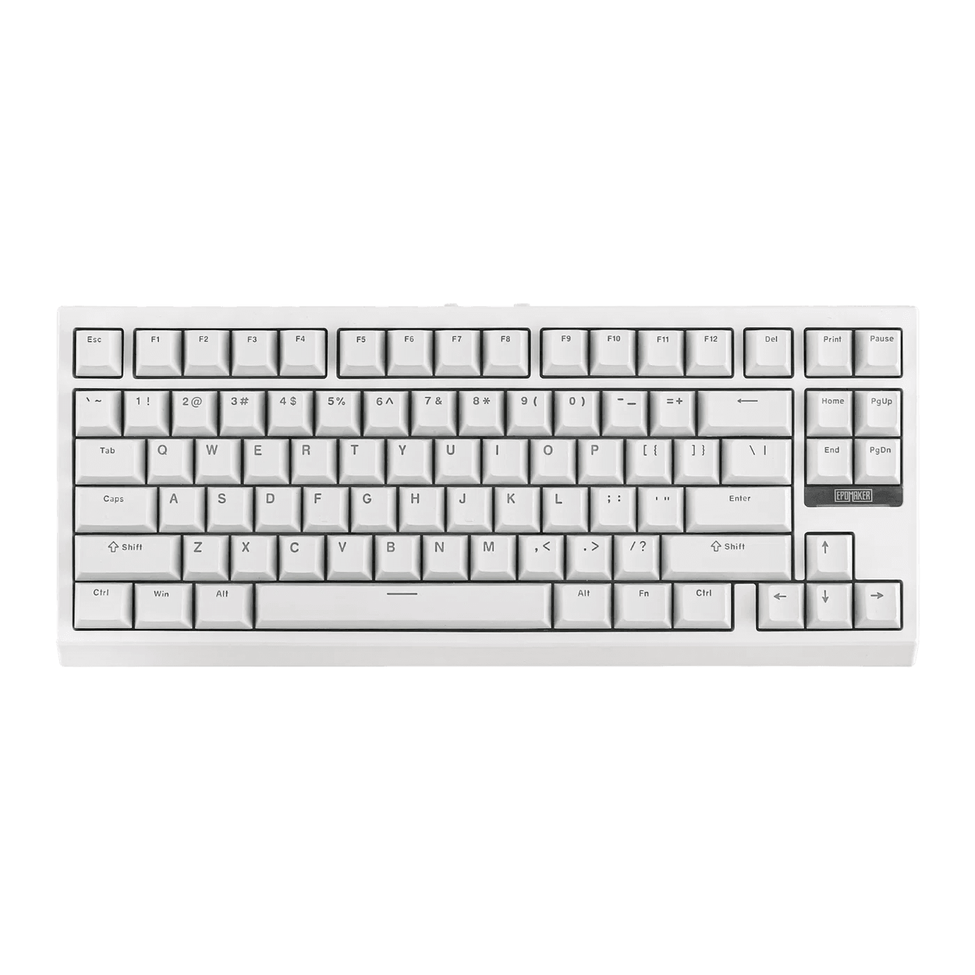Teclado Mecânico Sem Fio EPOMAKER G84, Branco