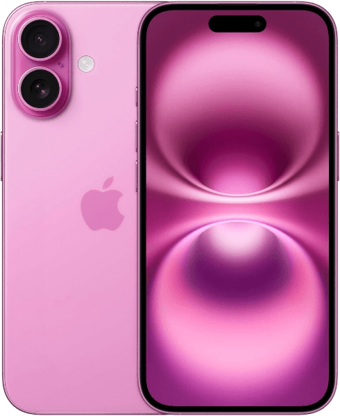 Apple iPhone 16 (128GB), Rosa