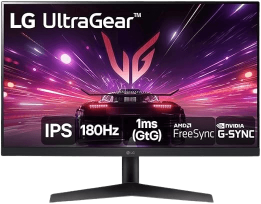 Monitor Gamer LG UltraGear 24" Full HD, IPS, 180Hz, 99% sRGB