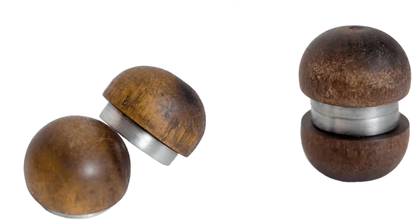 Suporte para Notebook Cogumelo em Madeira Artesanal