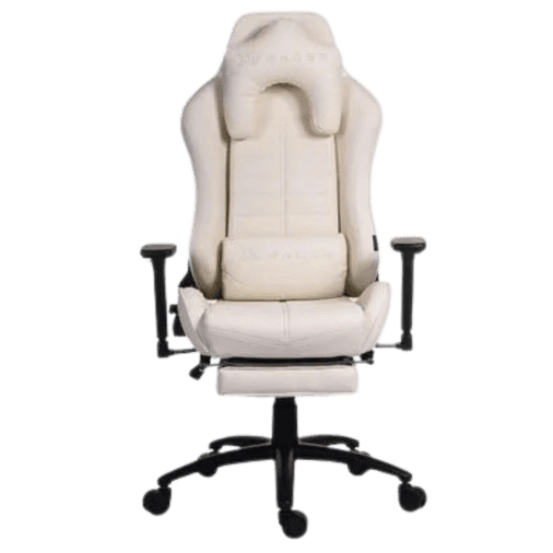 Cadeira Gamer XT Racer Platinum W Series, Até 120kg, Com Almofadas, Reclinável, Descanso de Braço 3D, Off White