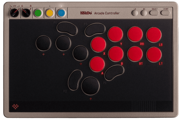 Controle Sem Fio 8BitDo Arcade Hitbox, N Edition
