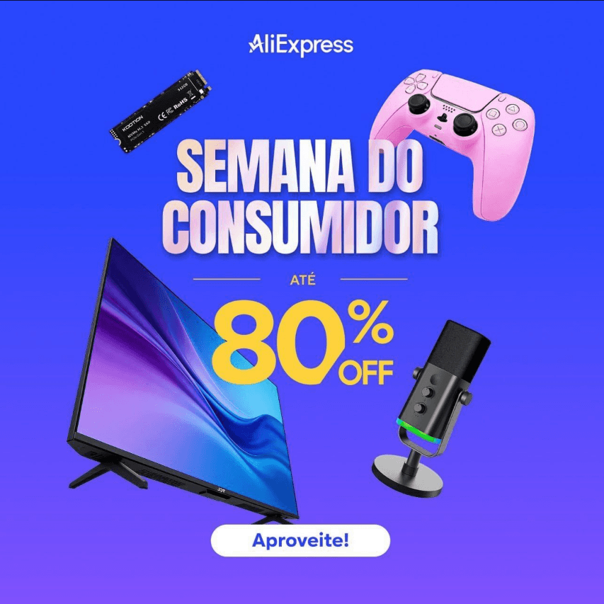 Evento Aliexpress Semana do Consumidor