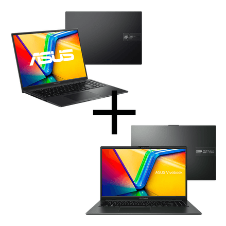 Notebook ASUS Vivobook 16X 144Hz + Notebook ASUS Vivobook Go 15 Ryzen 3 7320U