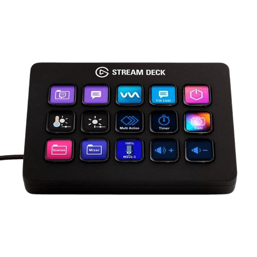 Stream Deck Elgato MK.2 - Preto