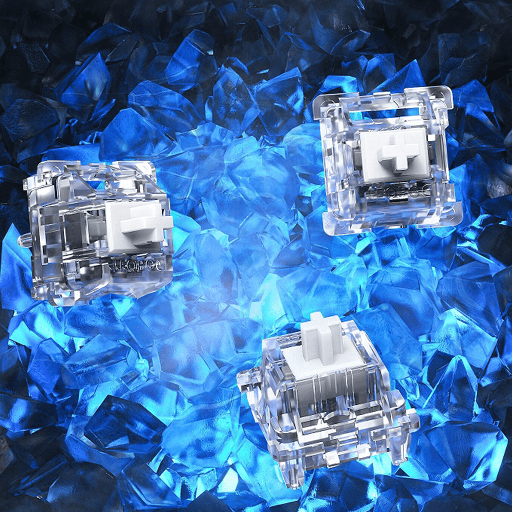 Switch Tátil LEOBOG Ice Soul - 100 Peças