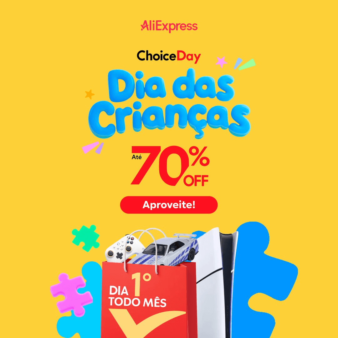 Evento Aliexpress Choice Day - Cupons de Desconto