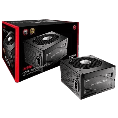 Fonte XPG Core Reactor, 650W, 80 Plus Gold Modular