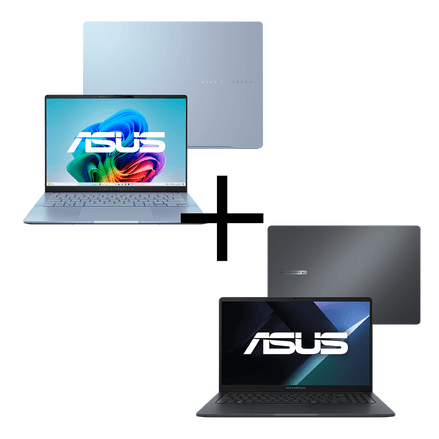 Notebook ASUS Vivobook S 14 Ultra 7 256V 16GB RAM + ASUS ExpertBook B1 I3 1315U