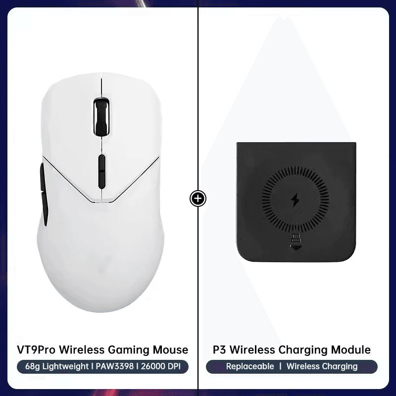 Mouse Sem Fio Rapoo VT9 Pro 4K