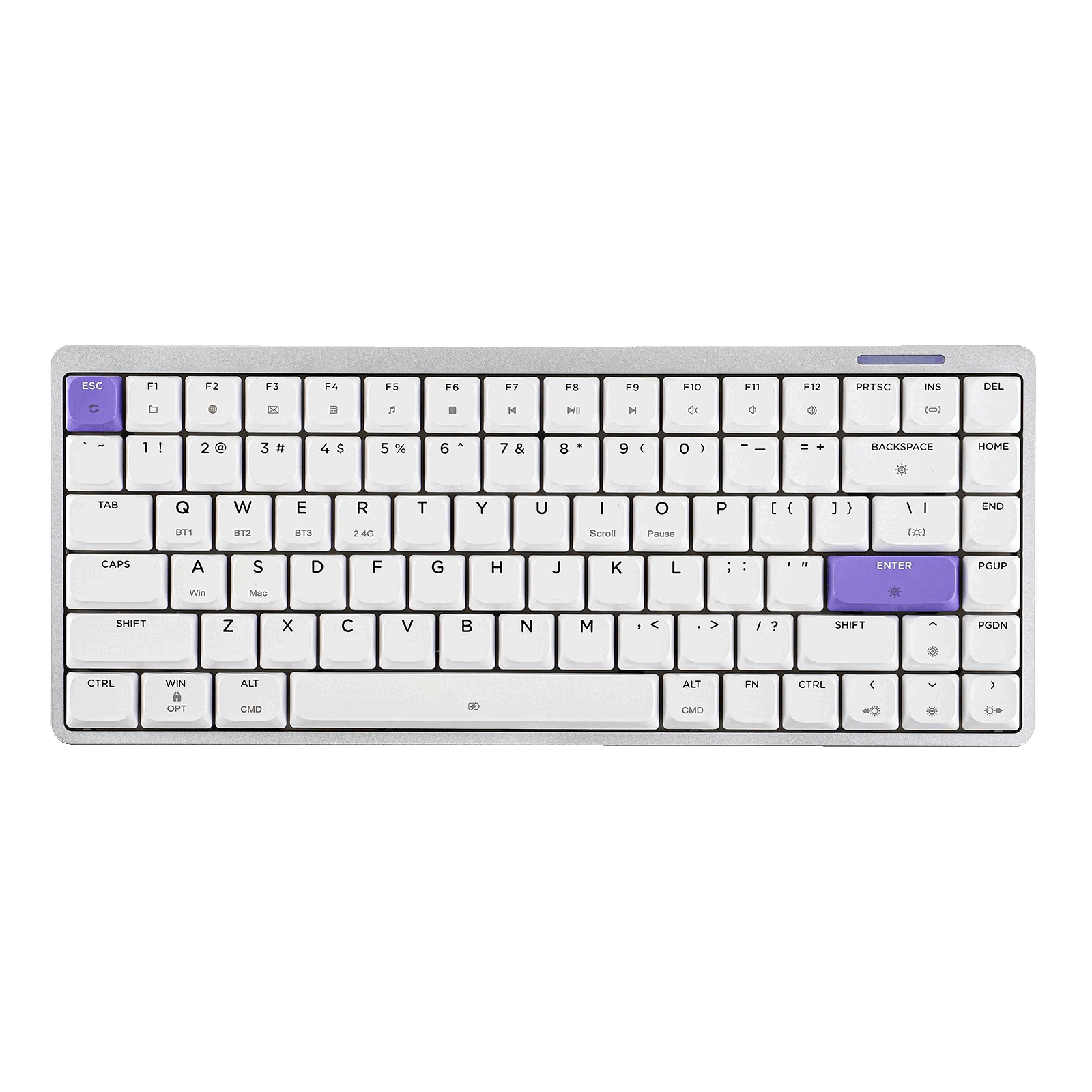 Teclado Mecânico Sem Fio Epomaker Luma84