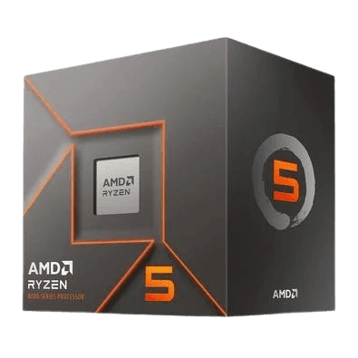 Processador AMD Ryzen 5 8400F, 4.2 GHz (4.7 GHz Max Turbo), Cachê 22MB, AM5, 6 Núcleos, 12 Threads - 100-100001591BOX