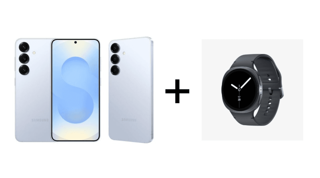 Samsung Galaxy S25 5G + Galaxy Watch8 44mm