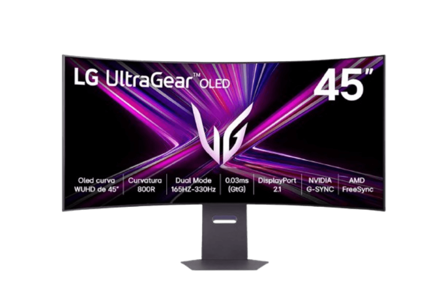Monitor Gamer Curvo LG UltraGear 45GX950A 45" OLED 5K2K Dual Mode