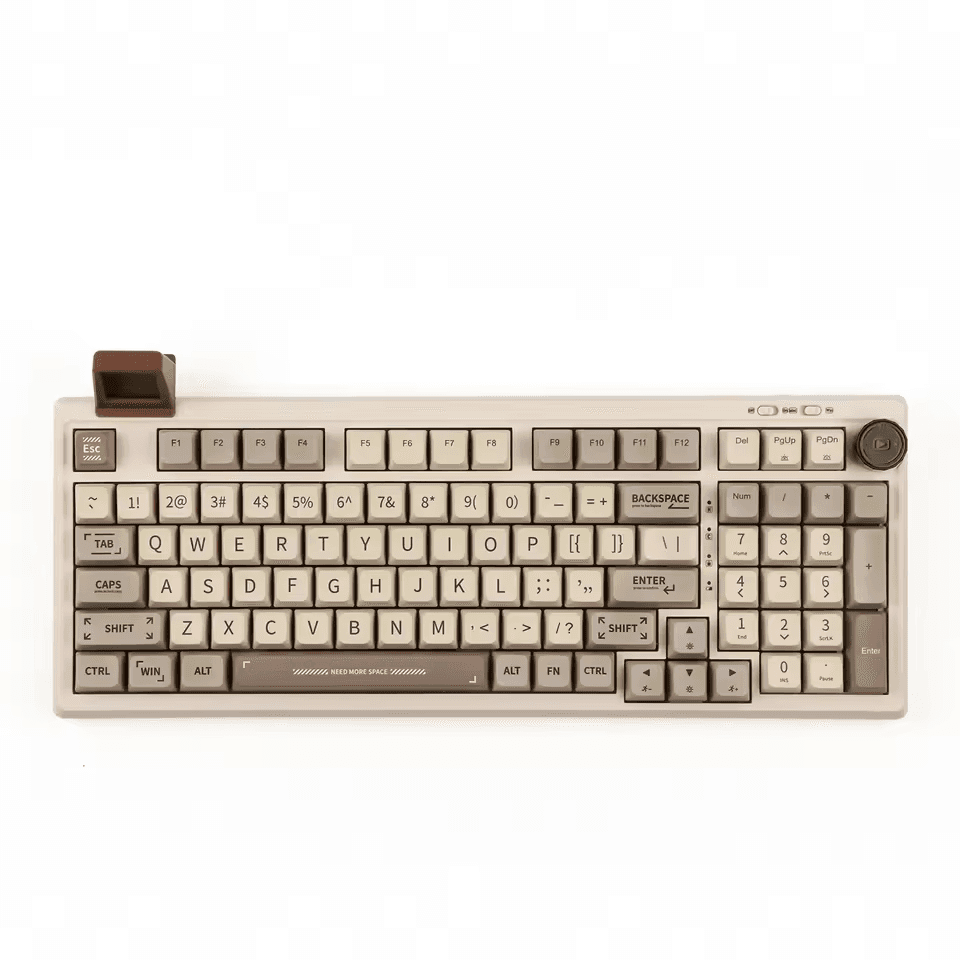 Teclado Mecânico Sem Fio Epomaker RT100 95% - Múltiplas cores