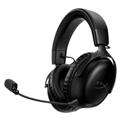 Headset Gamer Sem Fio HyperX Cloud III, Drive 53mm, Wireless, Multi Plataforma, Preto