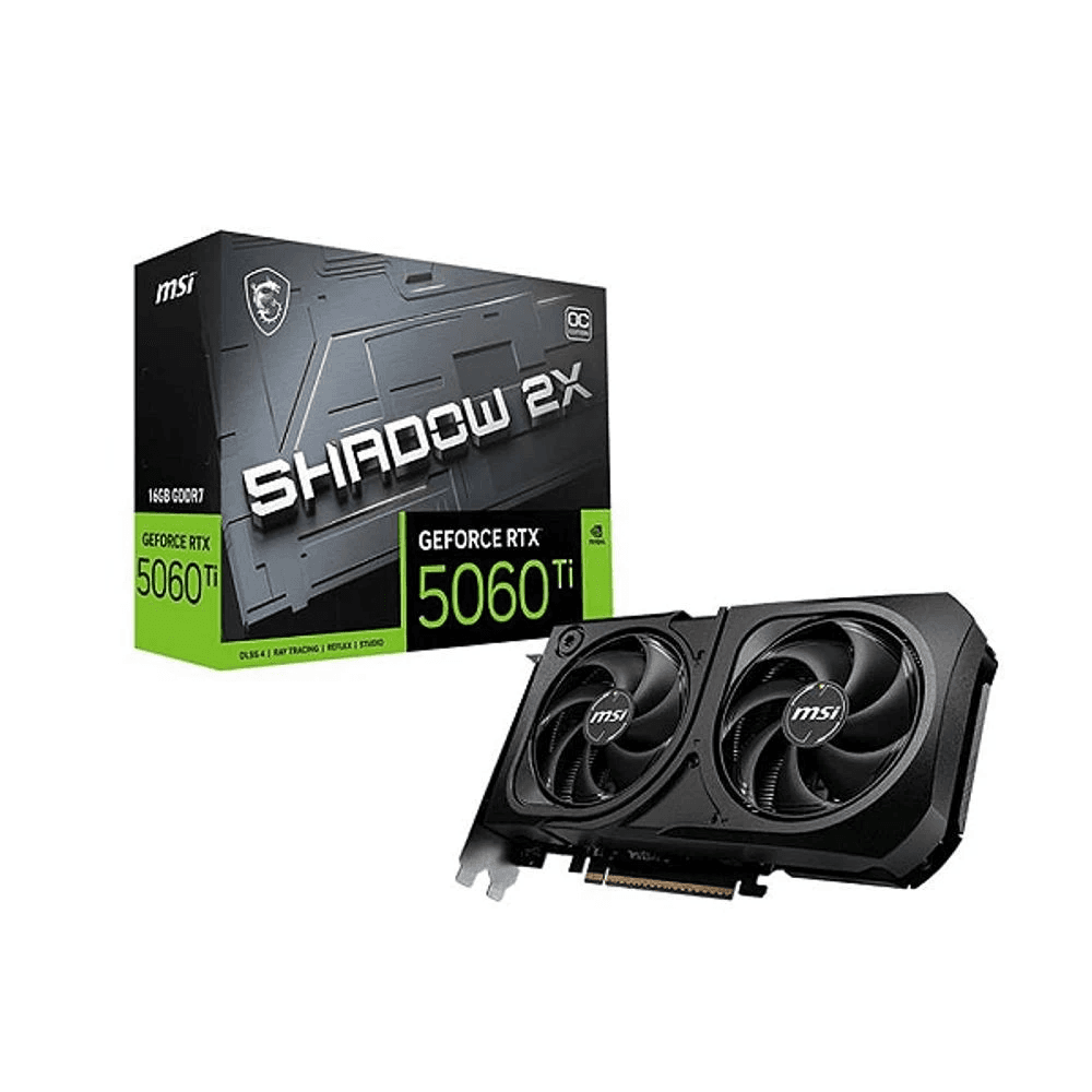 Placa de Video NVIDIA MSI RTX 5060 Ti 16GB