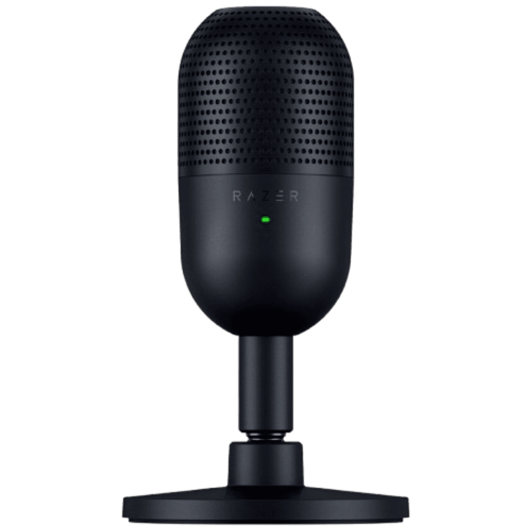 Microfone Gamer Razer Seiren V3 Mini, USB, Condensador, Preto