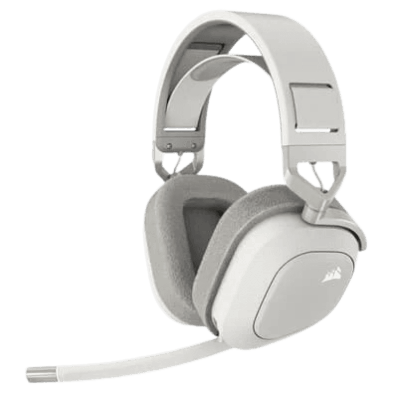 Headset Gamer Sem Fio Corsair HS80 MAX - Branco
