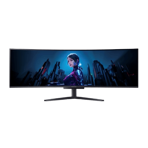 Monitor Gamer Curvo Acer Predator X49 XBMIPPHUZX, 49" OLED, Dual QHD, 240Hz, 0.3ms, DisplayPort, HDMI e USB-C, HDR, FreeSync - UM.SXXAA.X02