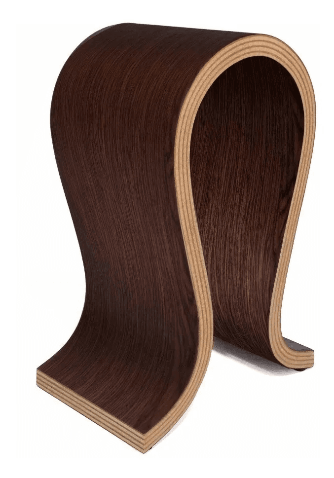 Suporte Headphone, Headset Gamer Em Madeira, Wenge