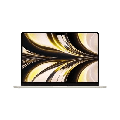 MacBook Air Apple 13", M2, CPU 8 Núcleos, GPU 8 Núcleos, 8GB RAM, SSD 256GB, Estelar - MLY13BZ/A